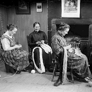 Did Shetlanders knit their own furniture? A talk by Dr Ian Tait