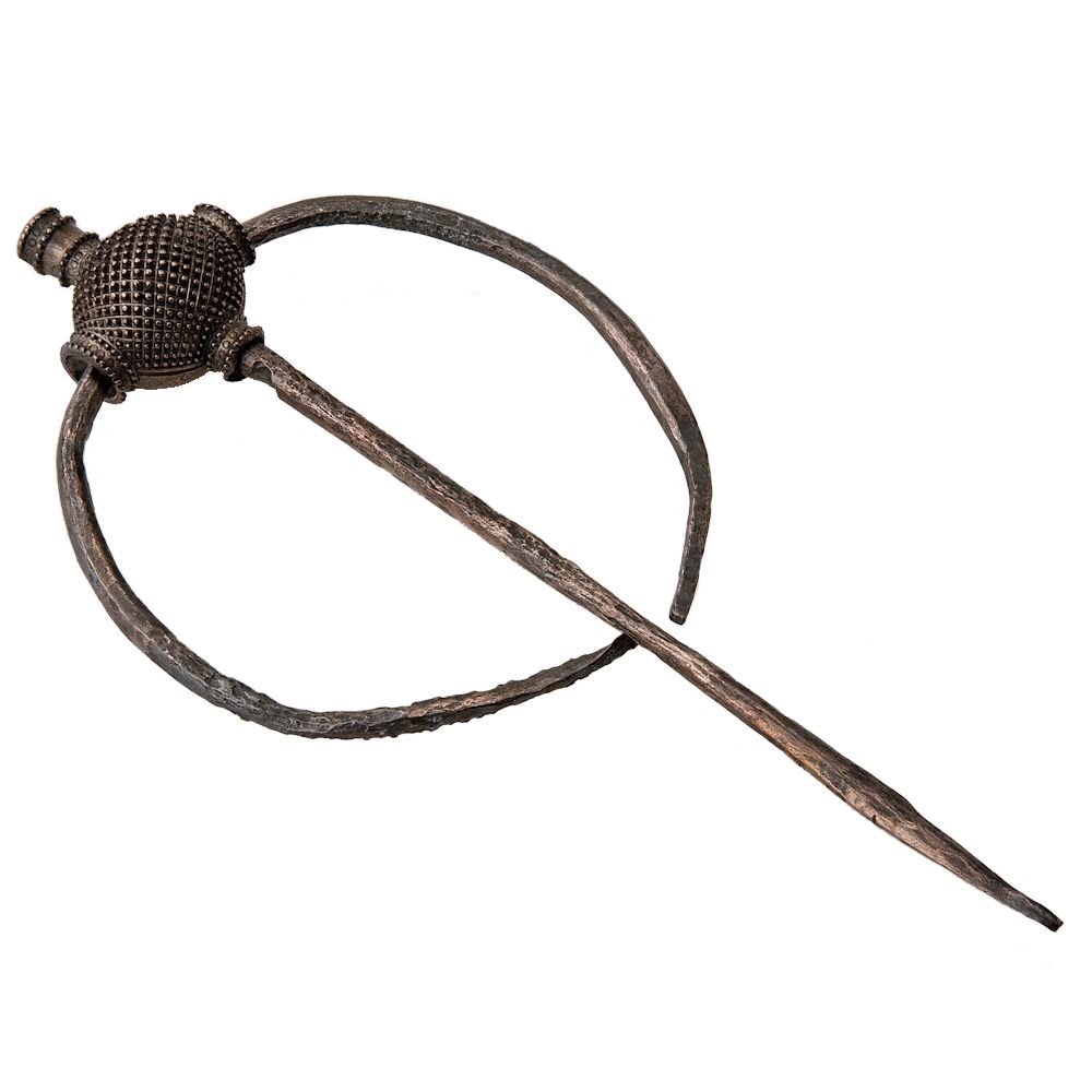 Viking silver brooch from Gulberwick