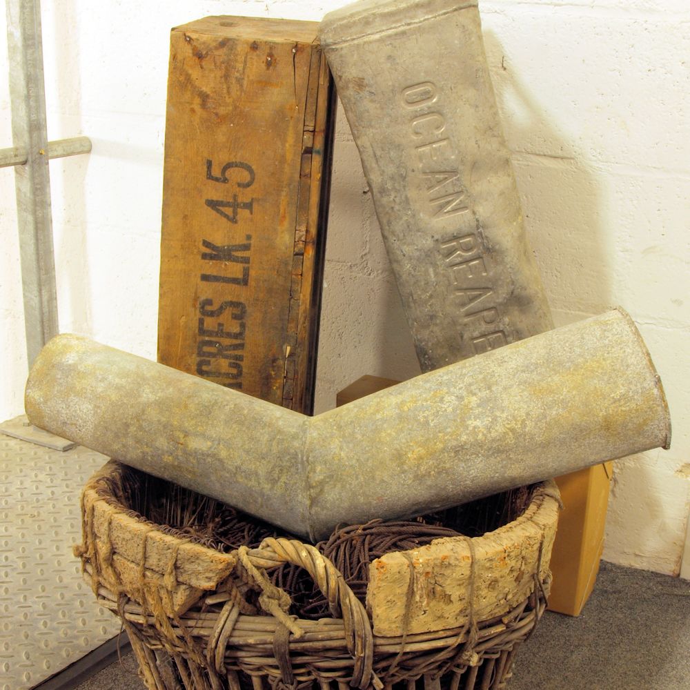 Whitefish equipment, including lines, shooting sleeve and fishboxes