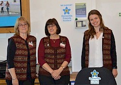 VSA staff, Linda Fox, Cathy Hallett and Ailish Parham took part in the training