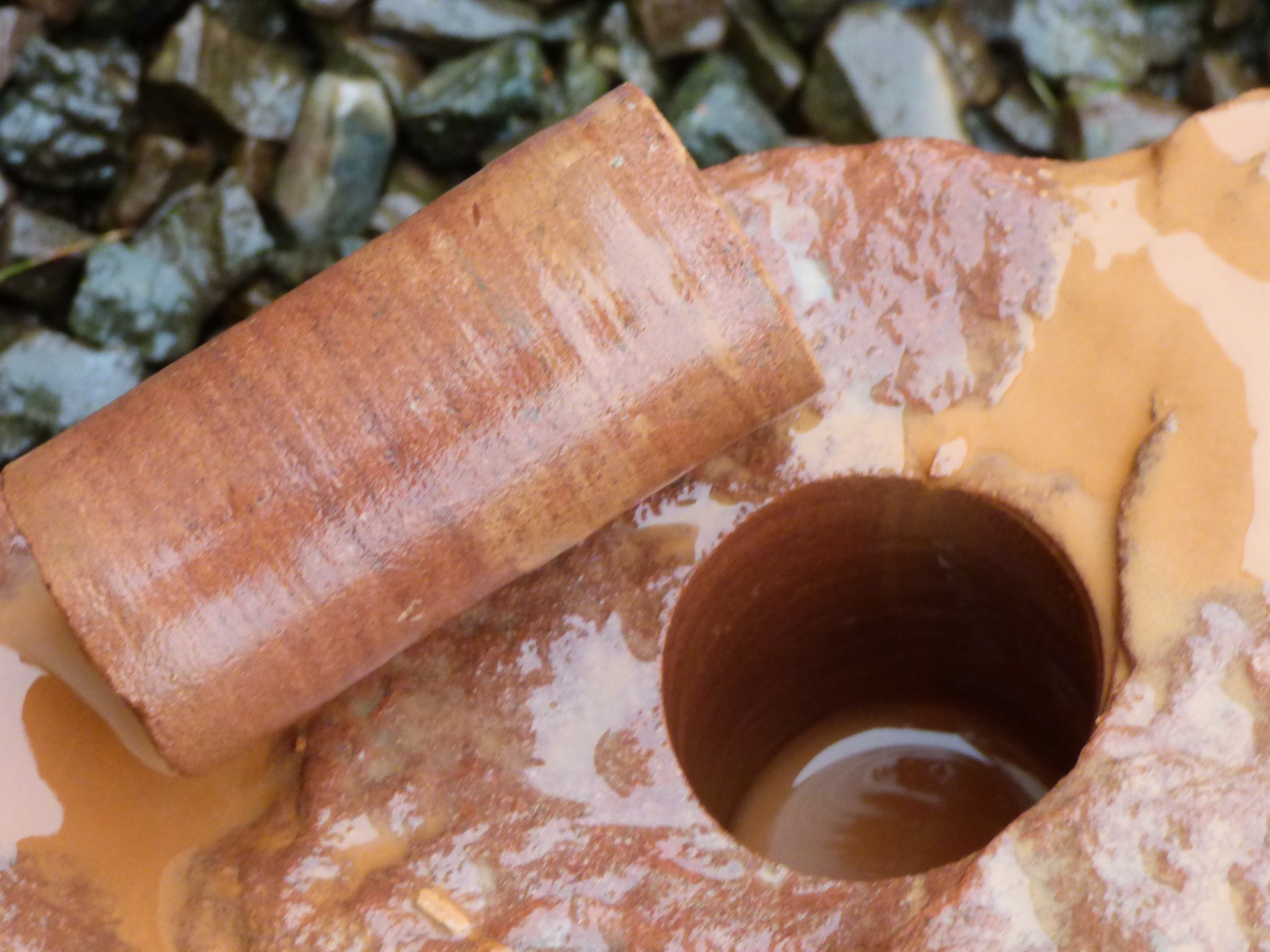 Sample core from Papil stone