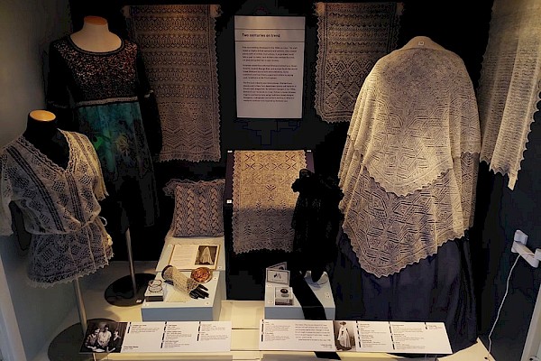 Shetland Needleworkers Pieces in Time Exhibition