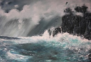 Twenty Shades of Blue - Shetland's weather by Sam Davies